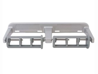 Bradley 5241-00 Commercial Toilet Paper Dispenser, Surface-Mounted, Aluminum